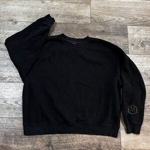 Mamba and Mambacita Blackout Crewneck Sweatshirt - Men's Size XL - MSRP $180